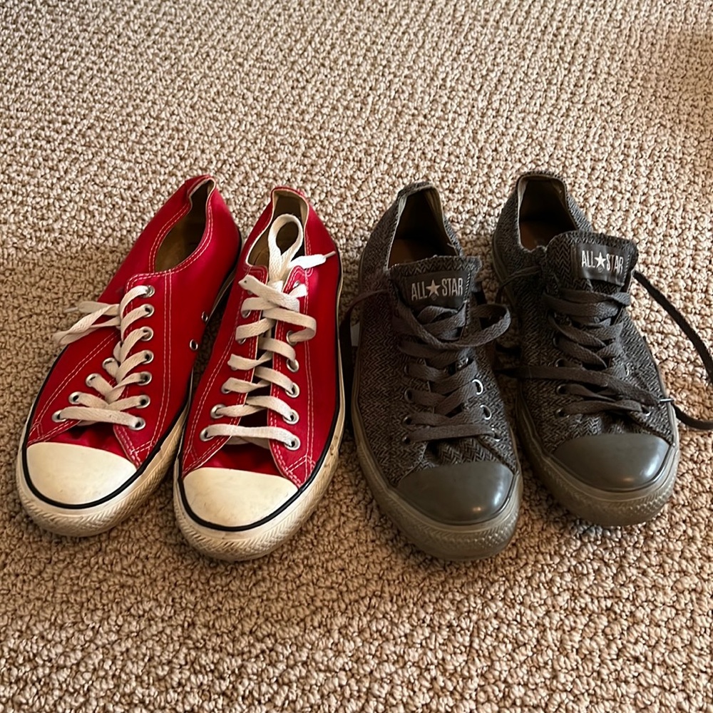 Lot of converse